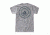 HippyTree Mens Signal Tee, Heather Grey, Small, 2253-HEATHER GREY-S