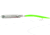 Hopkins Hammered Spoon SIngle Hook w/Tube Teaser, Stainless Steel, 1 1/4oz, 3 1/2in, 3TC