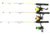 HT Combo Assortment HT HTN-12A Combo Assortment 24in Med 12 Pc Min Only, Neon