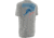 HUK Mens KScott On the Dredge Tee, True Grey Heather H1000069TGHXXXL