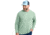 HUK Performance Fishing A1A Performance Crew - Mens, Fog Green, Medium, H1200575-315-M