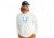 HUK Performance Fishing Icon Long Sleeve Performance Crew - Mens, White, 2XL, H1200573-100-XXL
