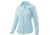 HUK Performance Fishing Salty LS Fishing Button Up Shirt - Womens, Seafoam, Extra Small, H6150002-350-XS