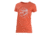 HUK Performance Fishing W Sunrise Crew Tops, Short Sleeve - Womens, Coral, Large, H6100021-630-L