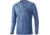 HUK Performance Fishing Waypoint Running Lakes L/S Shirt - Men's, Titanium Blue, XL, H1200444-428-XL
