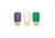 Humangear GoToob+ 3-Pack, 2.5oz, Clear/Purple/Turquoise, Clear/Purple/Turquoise, HG-22485