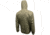 Huto Lifestyle Fuzzy Fleece Hoodie w/Nylon Outer Shell, Ranger Green, Large, FUZYFLCE-HDIE-RNGGRN-L