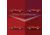iCanvas 'Ferrari Red Heads' - 1950's Ferrari 250 Testa Rossa Scaglie by Car Culture Canvas Print, Multi, 18x18 CCU37-1PC3-18x18