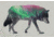 iCanvas Wolf by Andreas Lie Canvas Print, Multi, 18x12 ALE159-1PC3-18x12