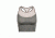 Icebreaker Meld Zone Long Sport Bra, Metal/Pumice, XS, 104076002XS