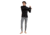 Icebreaker Men Merino 200 Oasis LS Half Zip, Black, M, IBB04367001M