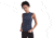 Icebreaker Merino 200 Hike Mock Neck Tank Top - Womens, Graphite, Small, IB0A56YQ884S