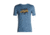 Icebreaker Tech Lite Short Sleeve Crewe Arctic Explorers - Mens, Granite Blue, Small, 104309-401-S