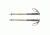 Kelty Upslope 2.0 Trekking Pole, Pair, Moss/Spinach, 27680318