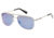 Kenneth Cole KC7153 Sunglasses - Shiny Light Nickeltin Frame Color