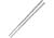 Kizer Cutlery Chopsticks Tiium Kitchen Knives, 8.5in Overall, Sculpted Texture, Comes In Titanium Capsule With Threaded Cap, Also Includes Padded Draw String Pouch, Titanium Construction, T309A1