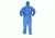 KLEENGUARD 3XL A60 Bloodborne Pathogen and Chemical Splash Protection Denim Blue Coveralls, Kimberly-Clark Professional, Case 20, 45096-20