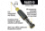 Klein Tools 27in1 Multi-Bit Tamperproof Screwdriver, Black/Yellow, 32307