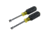 Klein Tools 2Piece Nut Driver Set, Magnetic Nut Drivers, 3In Shafts, Black/Yellow, 630M