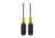 Klein Tools 2Piece Nut Driver Set, Magnetic Nut Drivers, 3In Shafts, Black/Yellow, 630M