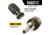 Klein Tools 8in1 Multi-Bit Adjustable Length Stubby Screwdriver, Black, 32308