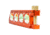 Klein Tools ACCU-BEND Level, 4 Vial, Orange, 935AB4V