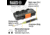 Klein Tools All in1 Precision Screwdriver Set with Case, Black/Yellow, 32717