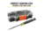 Klein Tools All in1 Precision Screwdriver Set with Case, Black/Yellow, 32717