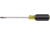 Klein Tools Wire Bending Cabinet Tip Screwdriver, 6In, Black/Yellow, 605-6B