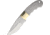 Knifemaking Knife Blade Finger Groove, 4 satin finish stainless blade, BL145 BL-MAY10