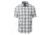Kuiu KUIU Borrego Short Sleeves Shirt in Battleship Plaid Size 3XL, Battleship Plaid, 3XL, Polyester, Adult, Male, 8192602407070