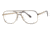 LAmy Westport Prescription Eyeglasses - Frame Gold, Size 59/17mm LYWST0MC021597U01