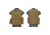 Lancer Tactical 1000D Nylon Strike Tactical Vest, Tan, CA-303TN