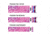 Last Chance WrapWorks Water Wave Pink/White Precision Flex M-Series, 1503410