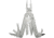 Leatherman Curl Multi-Tool, 2.9in, 420HC Stainless Steel Blade, Stainless Steel Handle, 832930