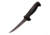 LEM Products Mundial 5in Curved Narrow Semi-Flex Knife, High-Carbon Stain Free Steel Blade, Polypropylene Black Handle, 90