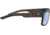 Leupold Becnara Sunglasses, Matte Tortoise Frame, Square Blue Mirror Lens, Polarized, Regular-Wide, 179632