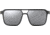 Leupold Bridger Sunglasses, Matte Black Frame, Shadow Gray Flash Lens, 182672