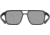 Leupold Bridger Sunglasses, Matte Black Frame, Shadow Gray Flash Lens, 182672