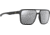 Leupold Bridger Sunglasses, Matte Black Frame, Shadow Gray Flash Lens, 182672
