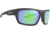 Leupold Packout Mens Sunglasses, Matte Black Frame, Square Emerald Mirror Lens, Polarized, Regular, 179095