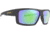 Leupold Switchback Sunglasses, Matte Black Frame, Square Emerald Mirror Lens, Polarized, Regular-Wide, 179093