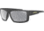 Leupold Switchback Sunglasses, Matte Black Frame, Square Shadow Gray Flash Lens, Polarized, Regular-Wide, 179092