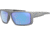 Leupold Switchback Sunglasses, Matte Grey Frame, Square Blue Mirror Lens, Polarized, Regular-Wide, 179629