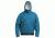 Level Six Mens Torngat Long Sleeve 2.5 Layer Jacket W/Hood, Crater Blue, Small, GMT-TORN-CR-S