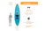 Lifetime Products Kenai 103 Sit-On-Top Kayak, Bahama Fusion, Large, 91146