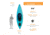 Lifetime Products Guster 100 Sit-Inside Kayak