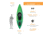 Lifetime Products Guster 100 Sit-Inside Kayak