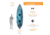 Lifetime Products Tamarack 100 Sit-On-Top Kayak w/Paddle