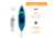 Lifetime Products Tundra 100 Sit-Inside Kayak